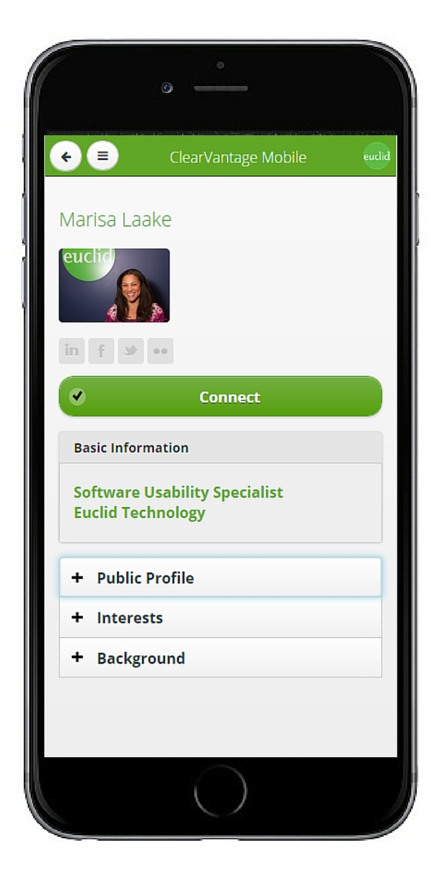 Mobile Individual Profile