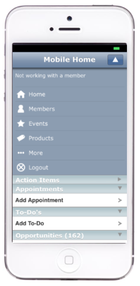 Mobile Team Screenshot