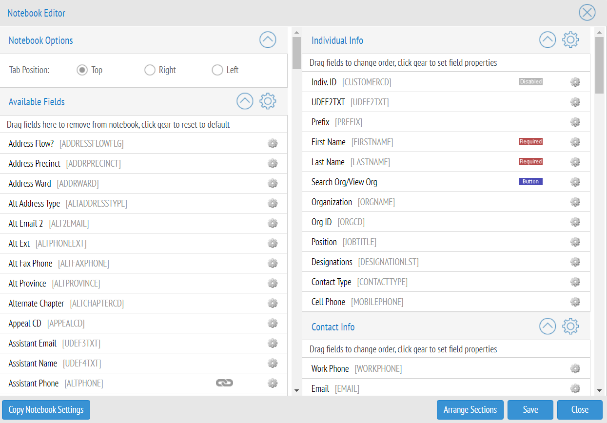 Customizing Layouts Image
