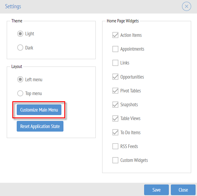Customizing Layouts Image