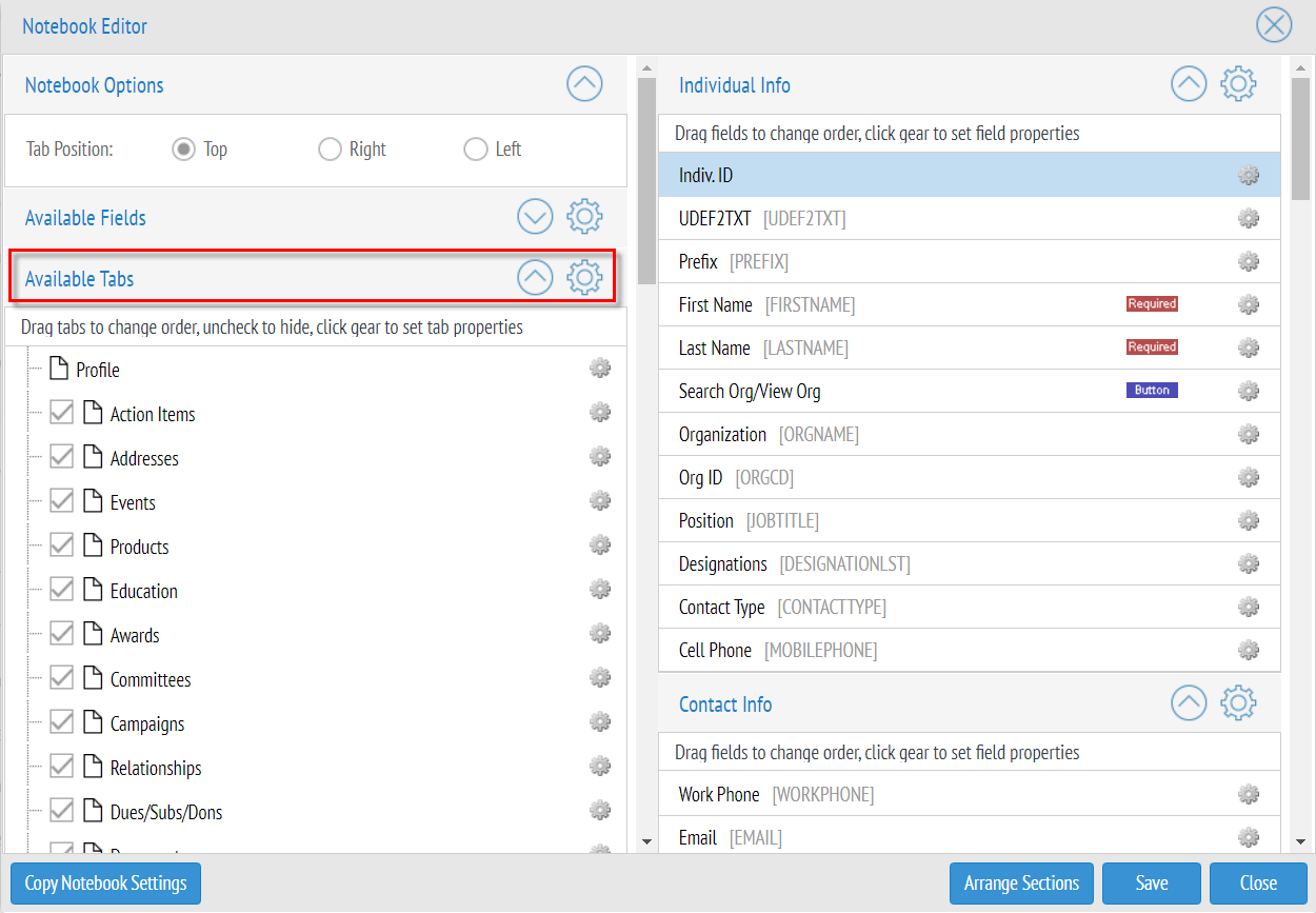 Customizing Layouts Image