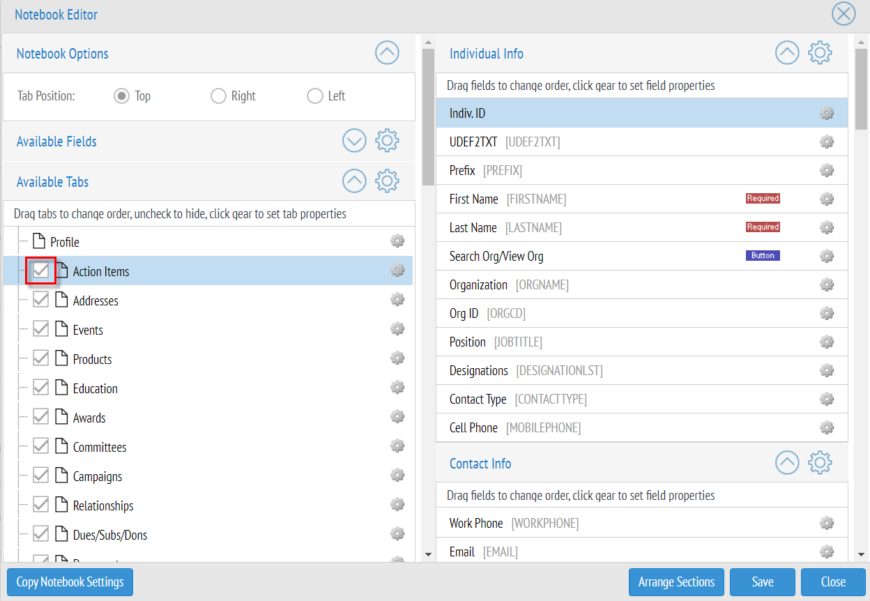 Customizing Layouts Image