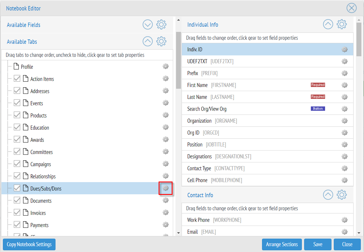Customizing Layouts Image
