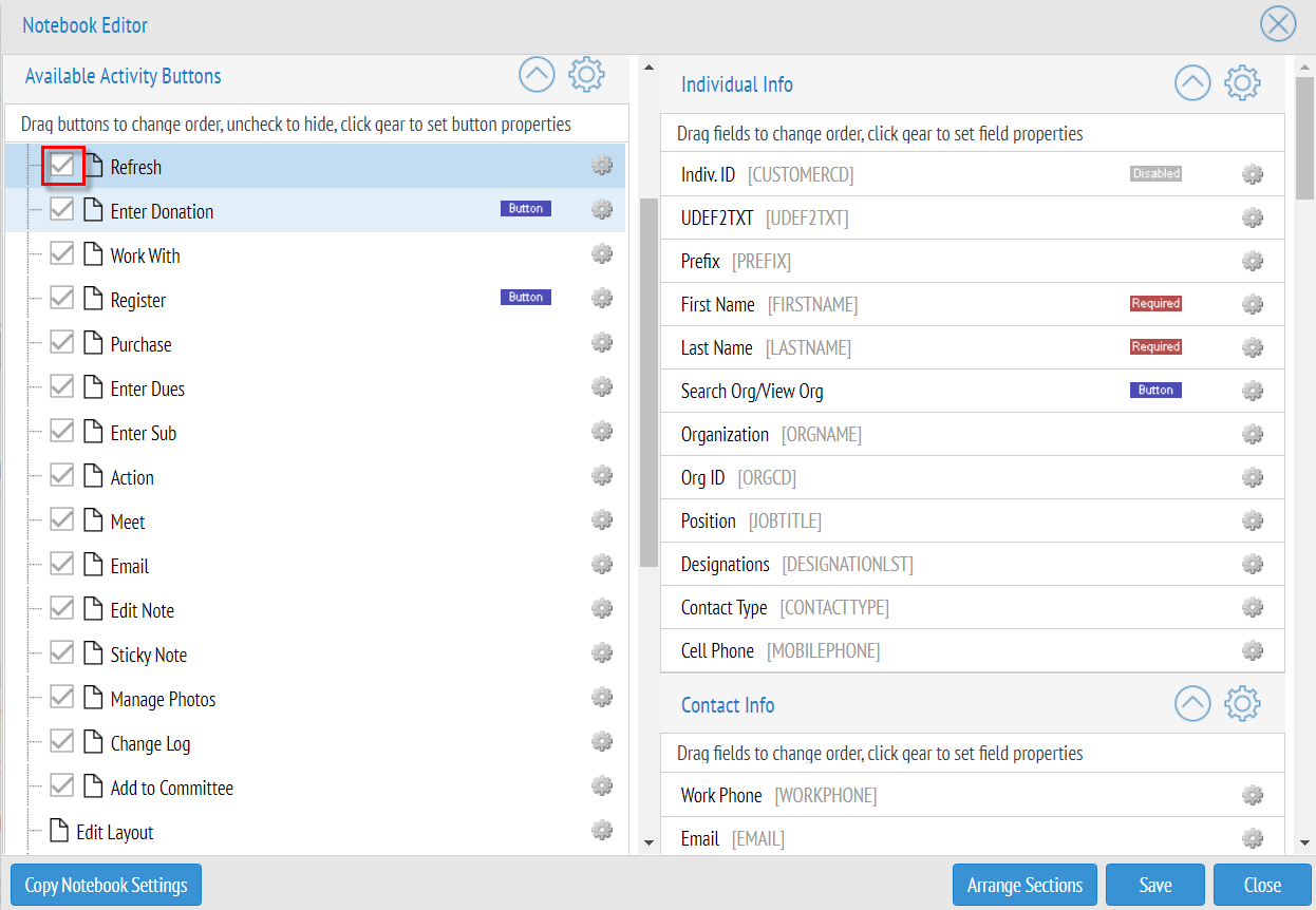Customizing Layouts Image