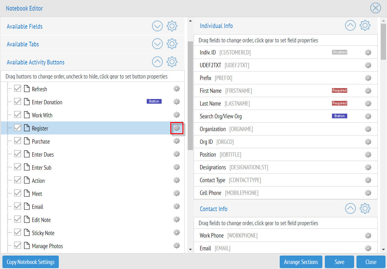 Customizing Layouts Image