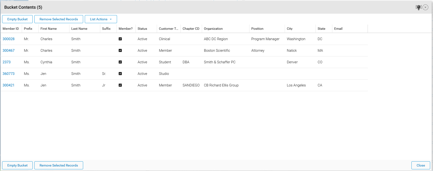 Activity Bucket Image