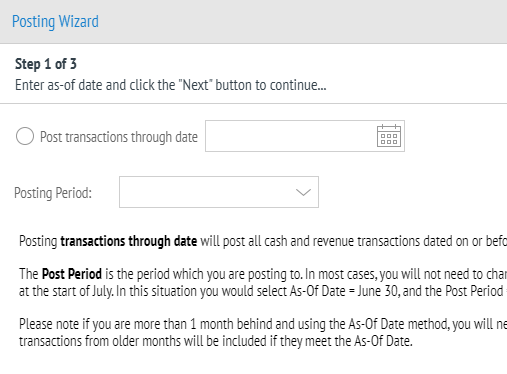 CVO Posting Process Image