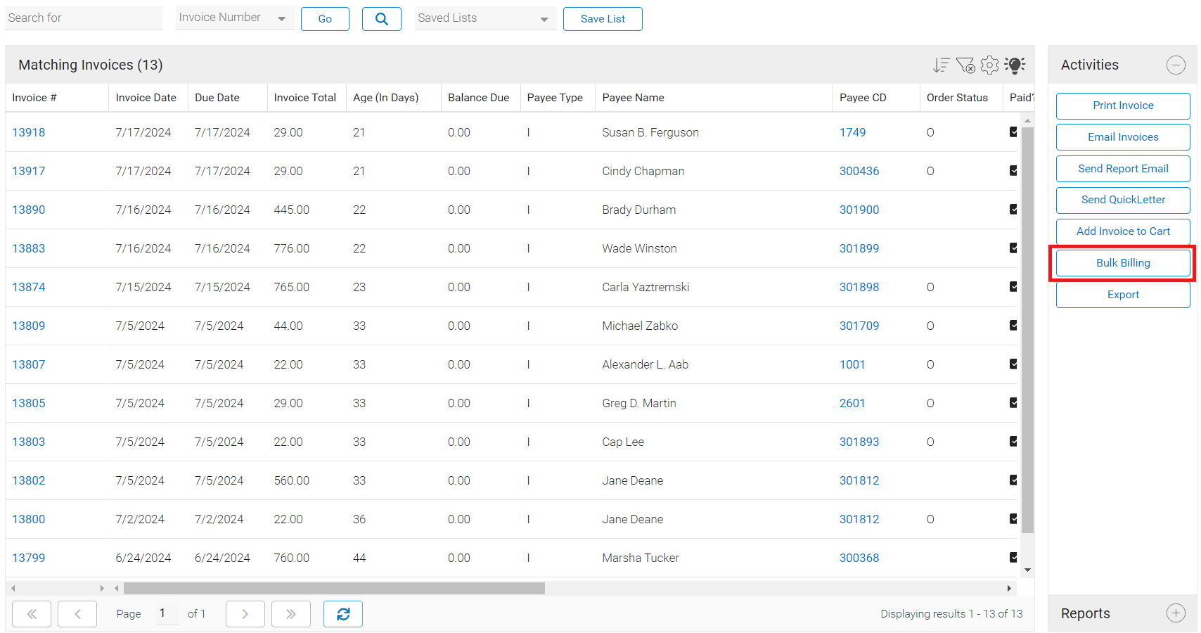 Bulk Billing Image