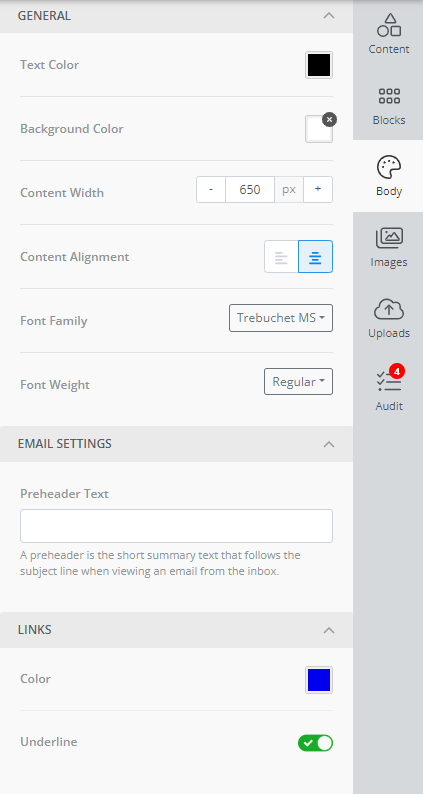 Email Editor Image