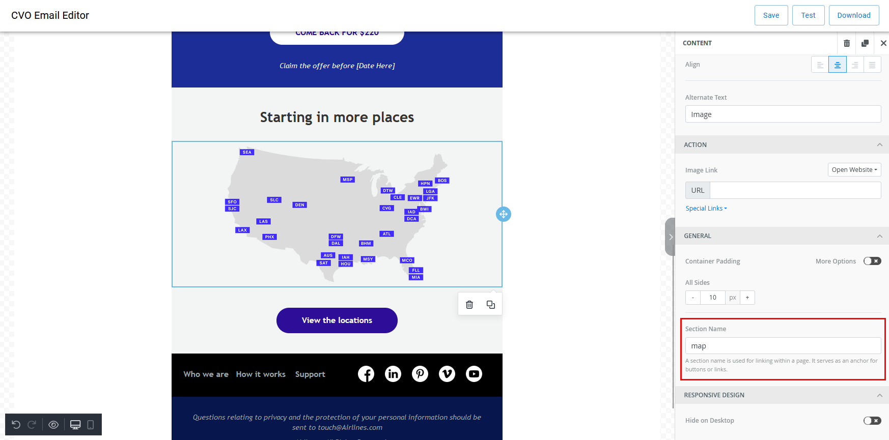 Email Editor Image