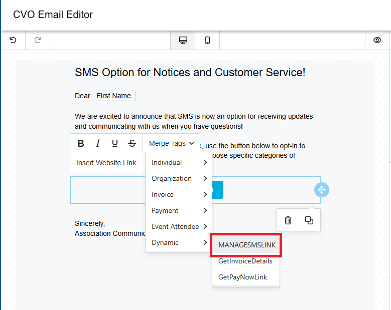 SMS Messaging Image