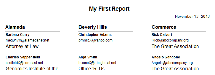 xReport Image